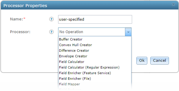 Processor properties showing available processors. Processor properties showing available processors.